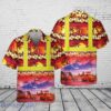 Highway Construction Tropical Pocket Hawaiian Shirt