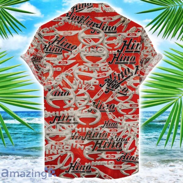 Hino 3D Printing Truck Logo Hawaiian Shirt For Men And Women Product Photo 2