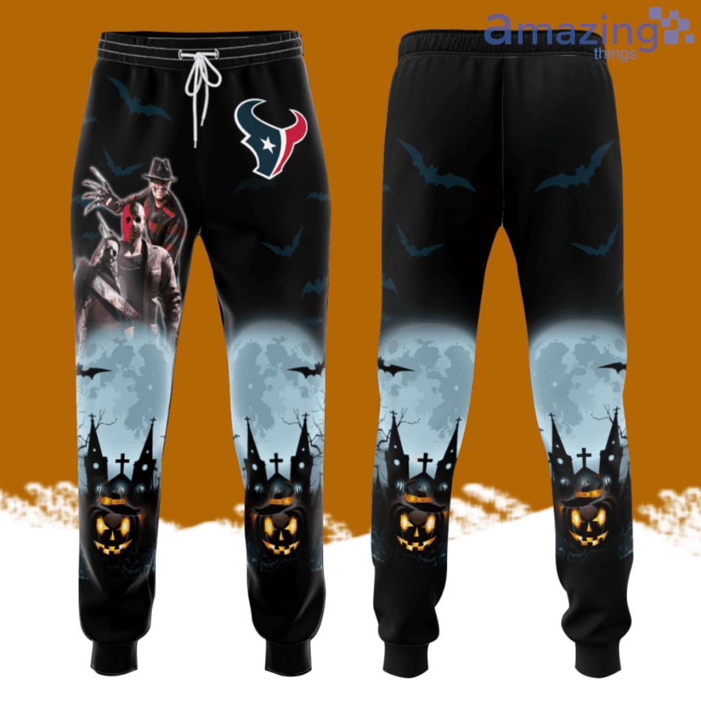 Houston Texans Football Team Halloween Michael Myers Samuel Loomis Sheriff Leigh Brackett All Over Print 3D Unisex All Over Print 3D Long Pants image Houston Texans Football Team Halloween Michael Myers Samuel Loomis Sheriff Leigh Brackett All Over Print 3D Unisex All Over Print 3D Long Pants Product Photo 1