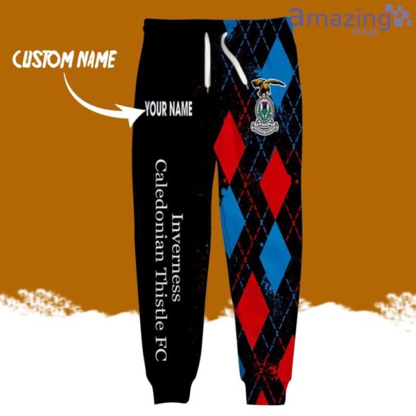 Inverness Caledonian Thistle FC Logo Brand Long Pant 3D Printed Flattering Figure Custom Name Gift Product Photo 2
