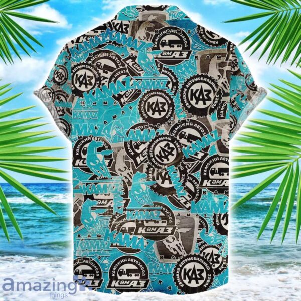 Kamaz 3D Printing Truck Logo Hawaiian Shirt For Men And Women Product Photo 2
