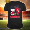 Kansas City Chiefs Snoopy America Flag Happy 4th Of July T Shirt