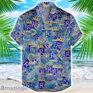 Kansas City Royalss 3D Printing MLB Team Logo Hawaiian Shirt Unique Gift For Fans Product Photo 1
