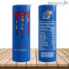 Kansas Jayhawks Energy Skinny Tumbler 17oz
