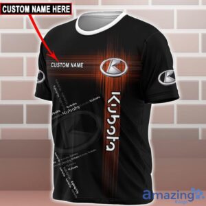 Kubota Logo Custom Name 3D T-Shirt Sweatshirt Hoodie Bomber Jacket Product Photo 2