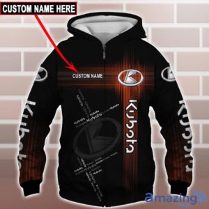 Kubota Logo Custom Name 3D T-Shirt Sweatshirt Hoodie Bomber Jacket Product Photo 4