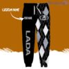 Lada Logo Brand Long Pant 3D Printed Flattering Figure Custom Name Gift