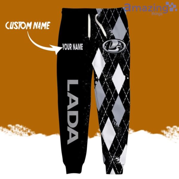 Lada Logo Brand Long Pant 3D Printed Flattering Figure Custom Name Gift Product Photo 1