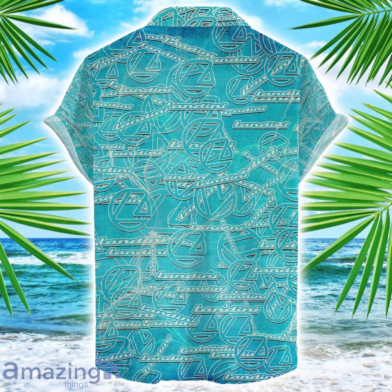 Landini Hawaii All Printed Tractor Logo Hawaiian Shirt For Men And Women image Landini Hawaii All Printed Tractor Logo Hawaiian Shirt For Men And Women Product Photo 2