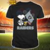 Las Vegas Raiders Snoopy America Flag Happy 4th Of July T Shirt