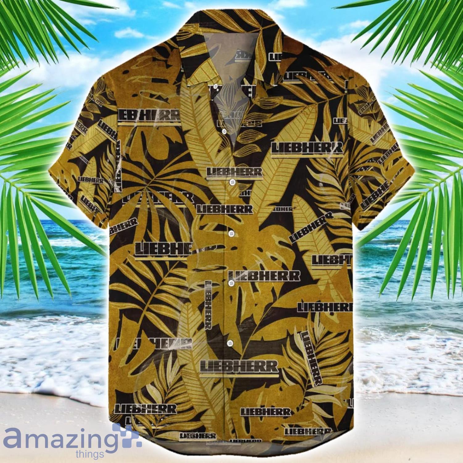 Liebherr Retro Logo Hawaiian Shirt For Men And Women Summer Gift image Liebherr Retro Logo Hawaiian Shirt For Men And Women Summer Gift Product Photo 1