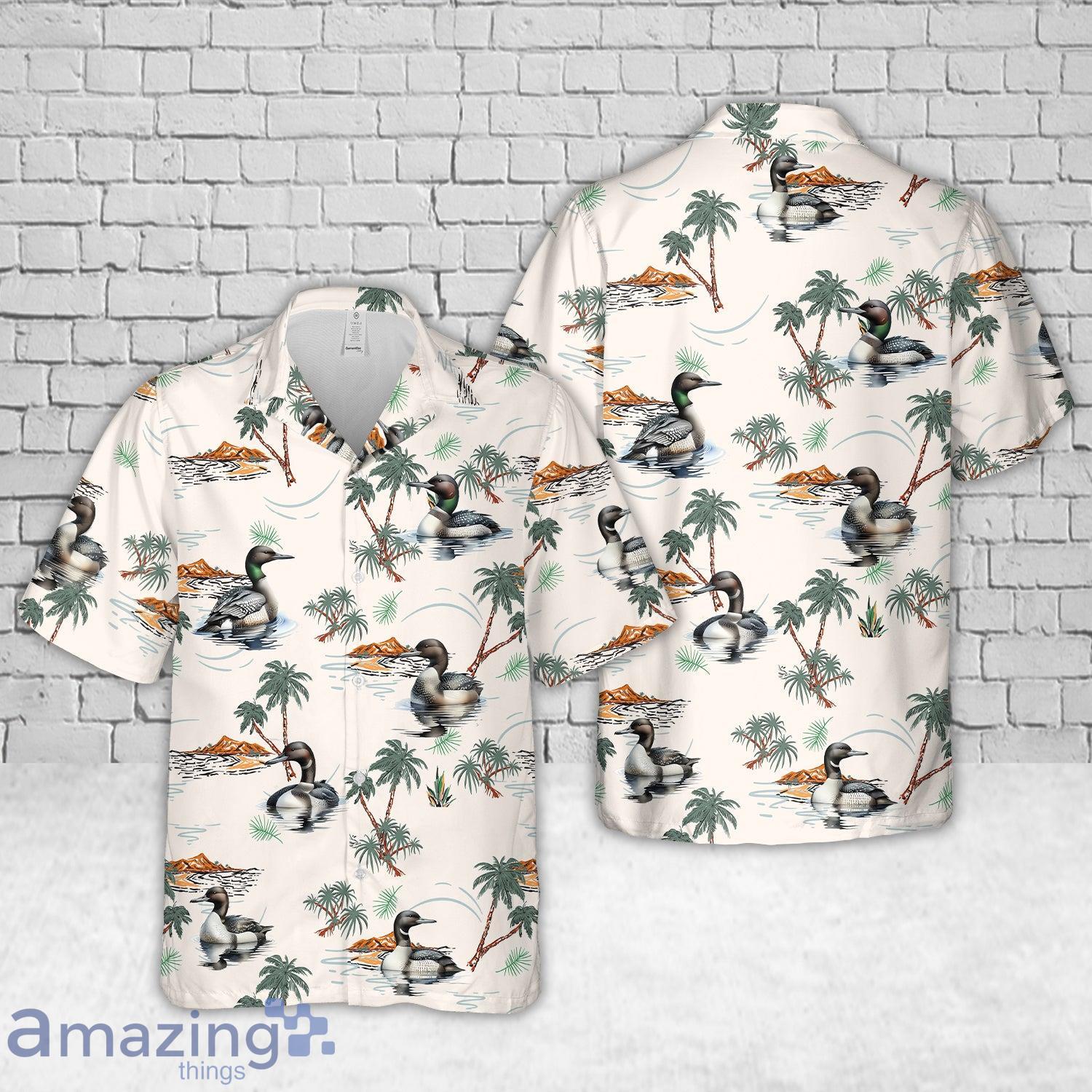 Loon Bird Hawaiian Shirt image Loon Bird Hawaiian Shirt Product Photo 1