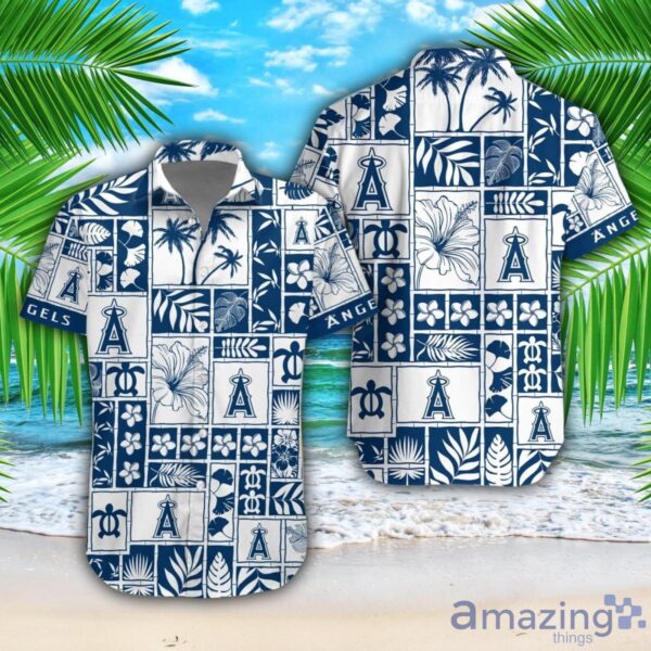 Los Angeles Angels Beach Combo Hawaiian Shirt And Shorts For Fans Product Photo 1