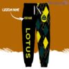 Lotus Logo Brand Long Pant 3D Printed Flattering Figure Custom Name Gift
