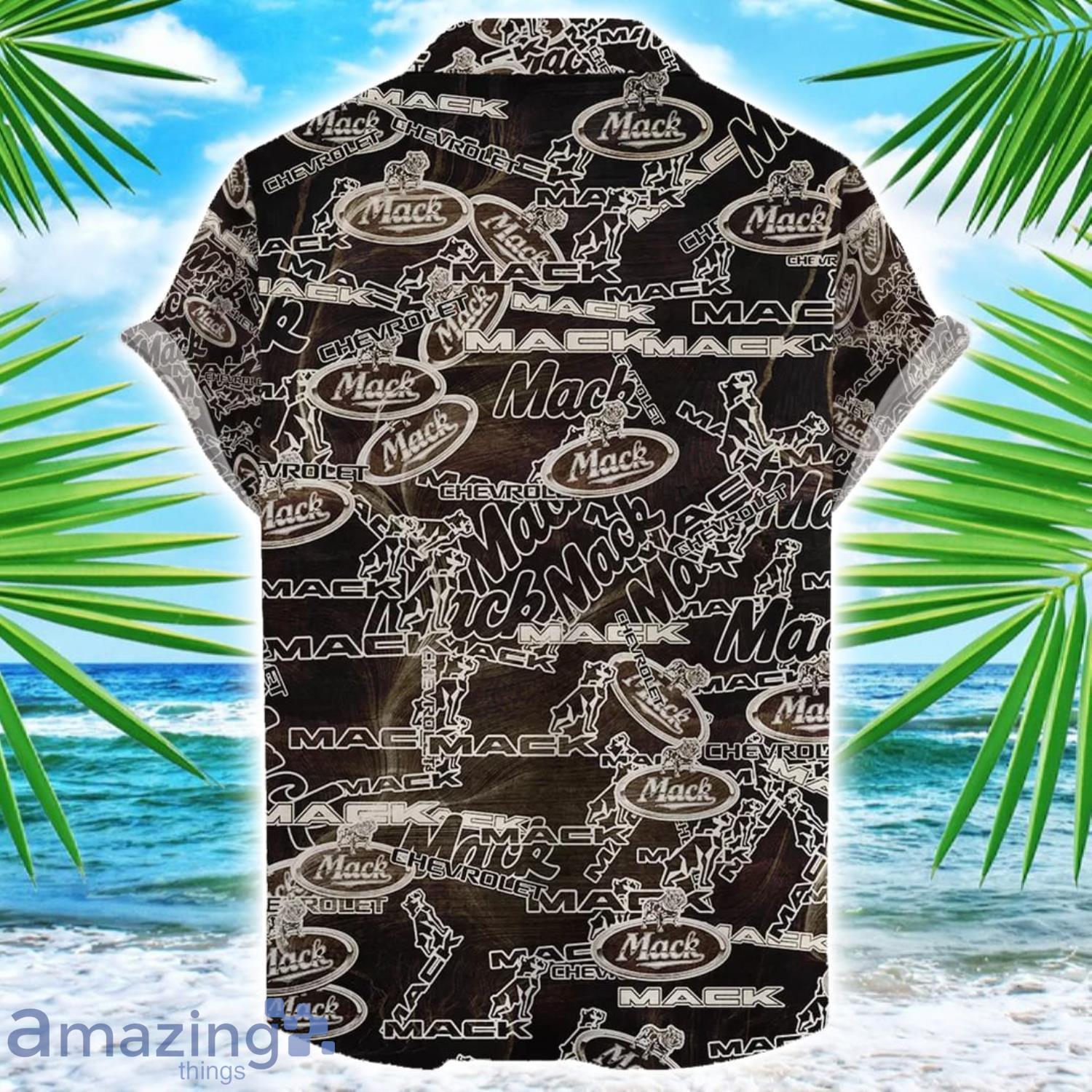 Mack 3D Printing Truck Logo Hawaiian Shirt For Men And Women image Mack 3D Printing Truck Logo Hawaiian Shirt For Men And Women Product Photo 2