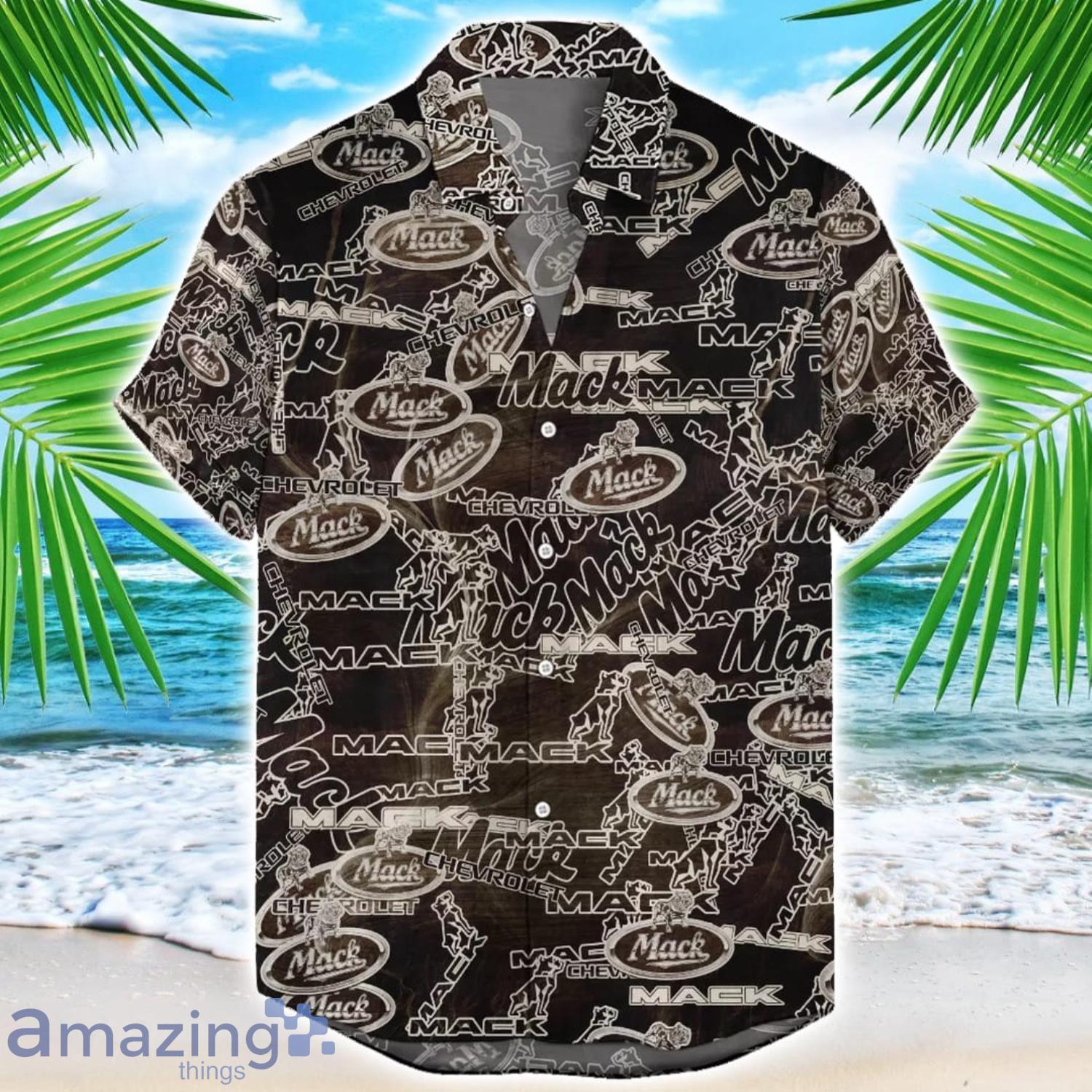 Mack 3D Printing Truck Logo Hawaiian Shirt For Men And Women image Mack 3D Printing Truck Logo Hawaiian Shirt For Men And Women Product Photo 1