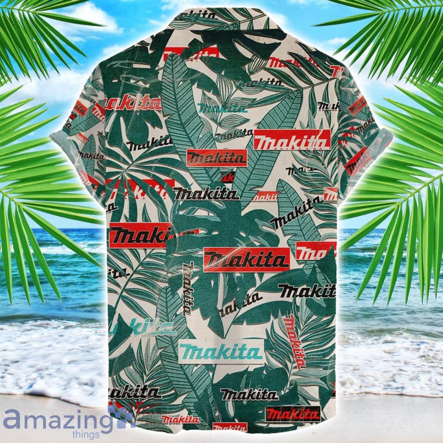 Makita Tools Retro Logo Hawaiian Shirt For Men And Women Summer Gift image Makita Tools Retro Logo Hawaiian Shirt For Men And Women Summer Gift Product Photo 2