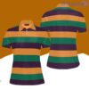 Mardi Gras Striped Polo Shirt Best Fashion Golf