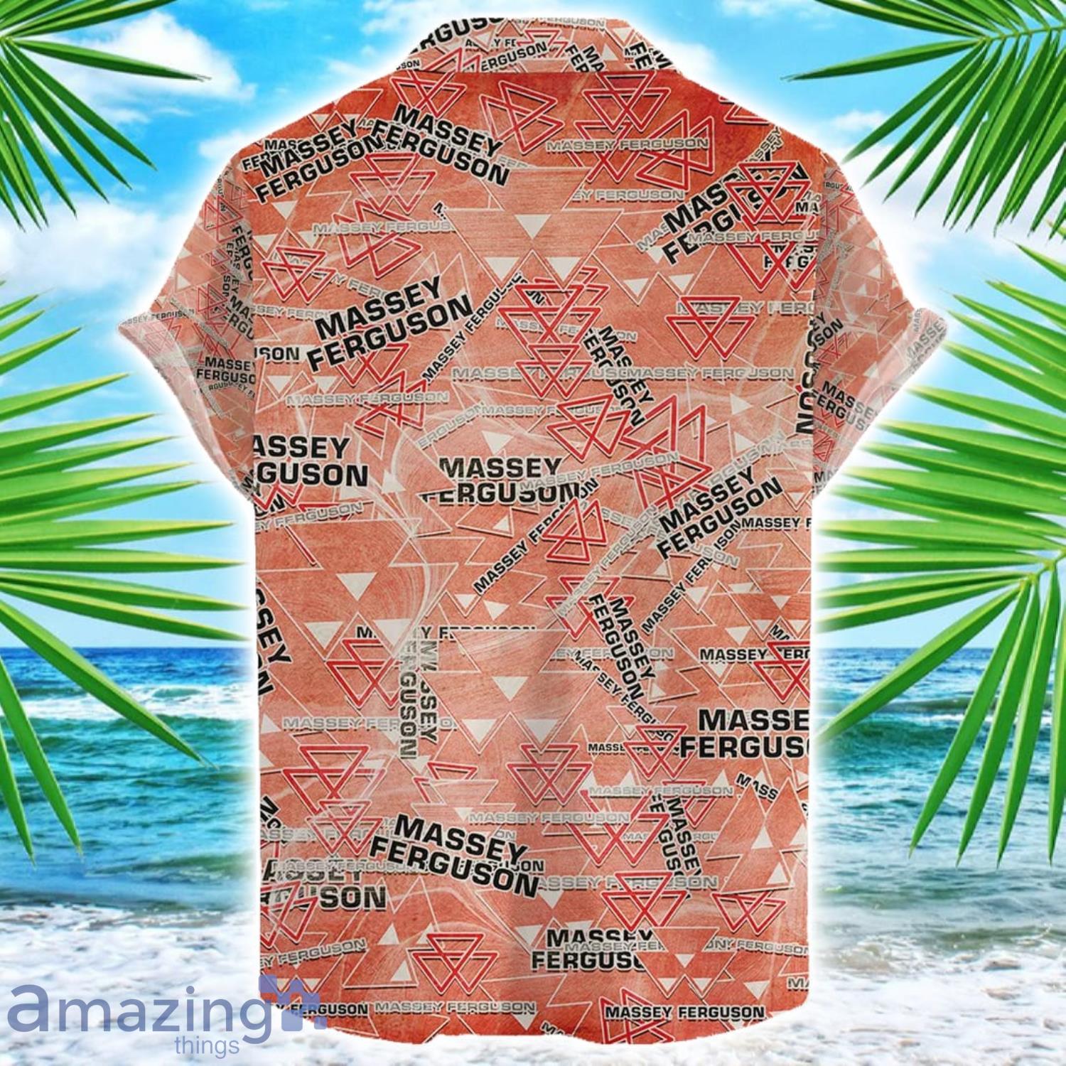 Massey Ferguson Hawaii All Printed Tractor Logo Hawaiian Shirt For Men And Women image Massey Ferguson Hawaii All Printed Tractor Logo Hawaiian Shirt For Men And Women Product Photo 2
