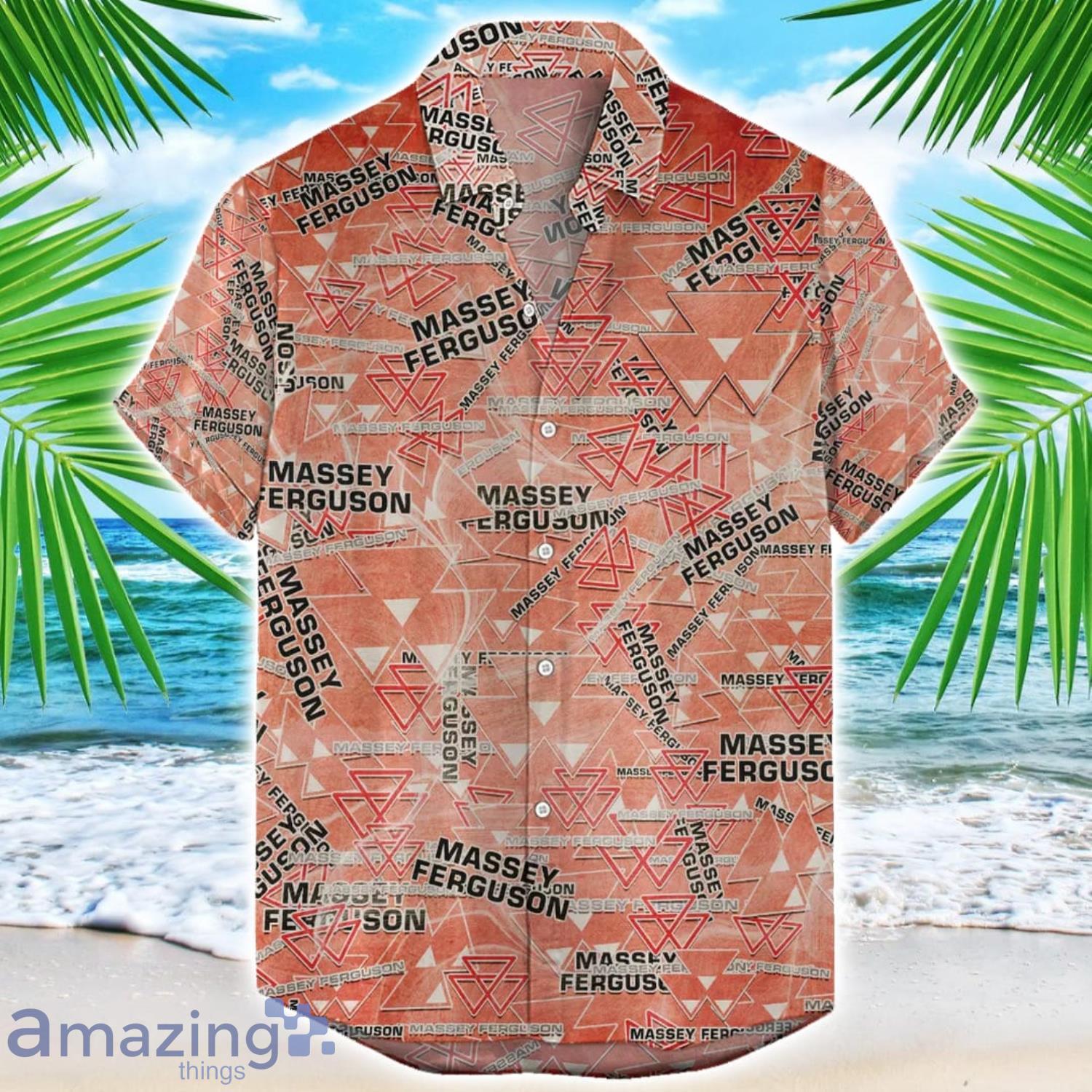 Massey Ferguson Hawaii All Printed Tractor Logo Hawaiian Shirt For Men And Women image Massey Ferguson Hawaii All Printed Tractor Logo Hawaiian Shirt For Men And Women Product Photo 1