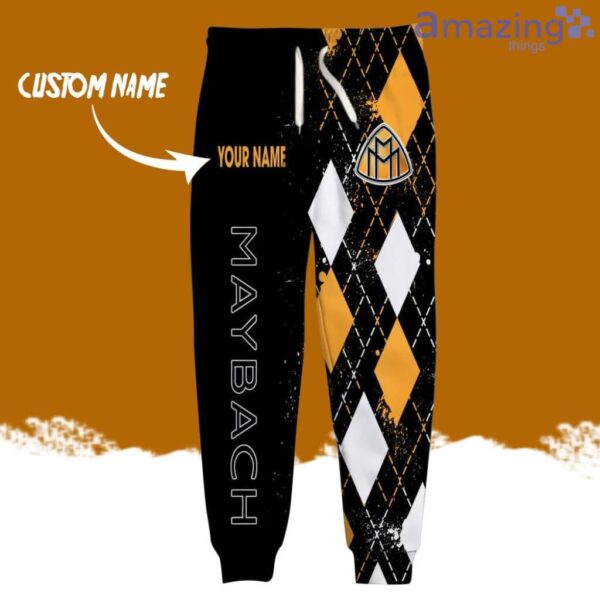Maybach Logo Brand Long Pant 3D Printed Flattering Figure Custom Name Gift Product Photo 1