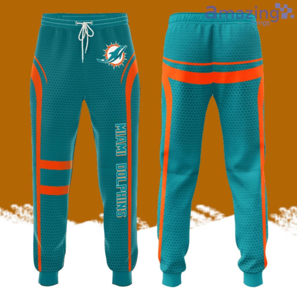 Miami Dolphin Professional Football Team All Over Print 3D Bomber All Over Print 3D Long Pants Blue image Miami Dolphin Professional Football Team All Over Print 3D Bomber All Over Print 3D Long Pants Blue Product Photo 1