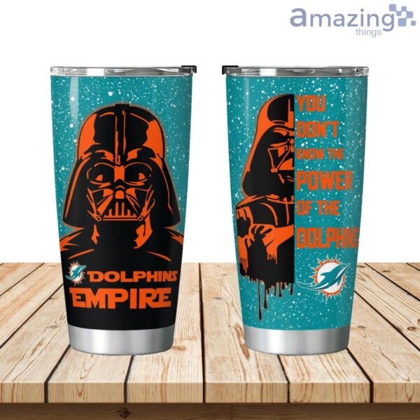 Miami Dolphins Empire Tumbler 20oz Product Photo 1