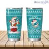Miami Dolphins Santa Tumbler 20oz