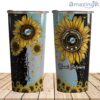 Miami Dolphins Sunflowers Tumbler 30 oz