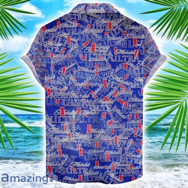 Michelob Ultra 3D Printing Beer Logo Hawaiian Shirt For Men And Women Product Photo 2