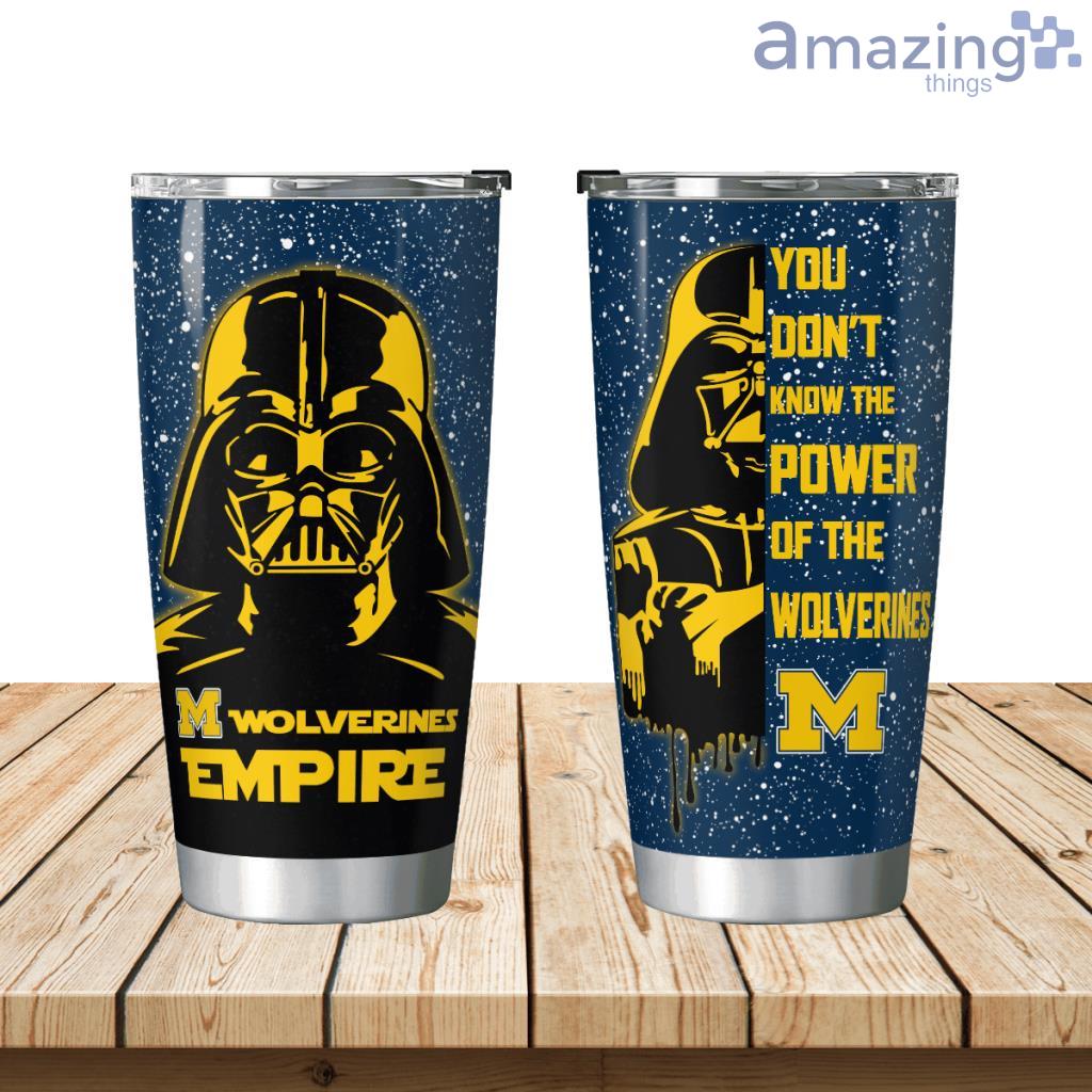 Michigan Wolverines Empire Tumbler 20oz image Michigan Wolverines Empire Tumbler 20oz Product Photo 1