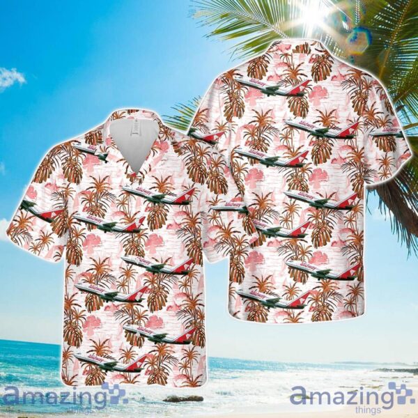 Midway Airlines Boeing 737-25A(Adv) 3d Hawaiian Shirt Product Photo 1