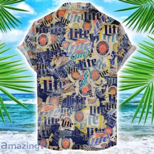 Miller Lite 3D Printing Beer Logo Hawaiian Shirt For Men And Women Product Photo 2