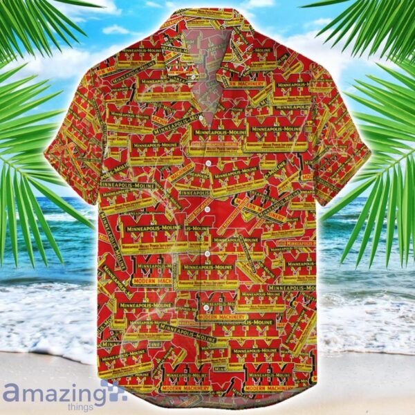 Minneapolis Moline Hawaii All Printed Tractor Logo Hawaiian Shirt For Men And Women Product Photo 1