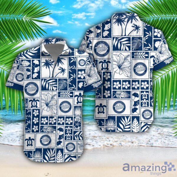 Minnesota Twins Beach Combo Hawaiian Shirt And Shorts For Fans Product Photo 1