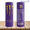 Minnesota Vikings Energy Skinny Tumbler 17oz
