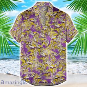 Minnesota Vikings NFL Team Logo 3D Hawaiian Shirt Limited For Sports Fans Product Photo 1