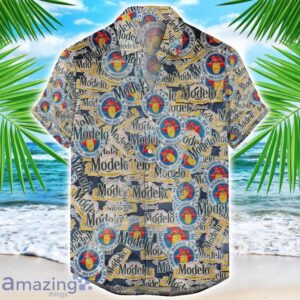 Modelo 3D Printing Beer Logo Hawaiian Shirt For Men And Women Product Photo 1