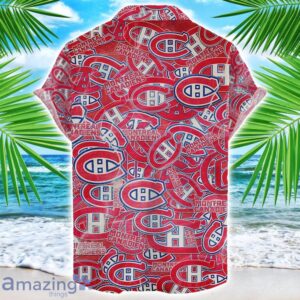 Montreal Canadiens 3D Printing NHL Team Logo Hawaiian Shirt Unique Gift For Fans Product Photo 2