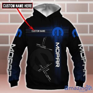 Mopar Logo Custom Name 3D T-Shirt Sweatshirt Hoodie Bomber Jacket Product Photo 1
