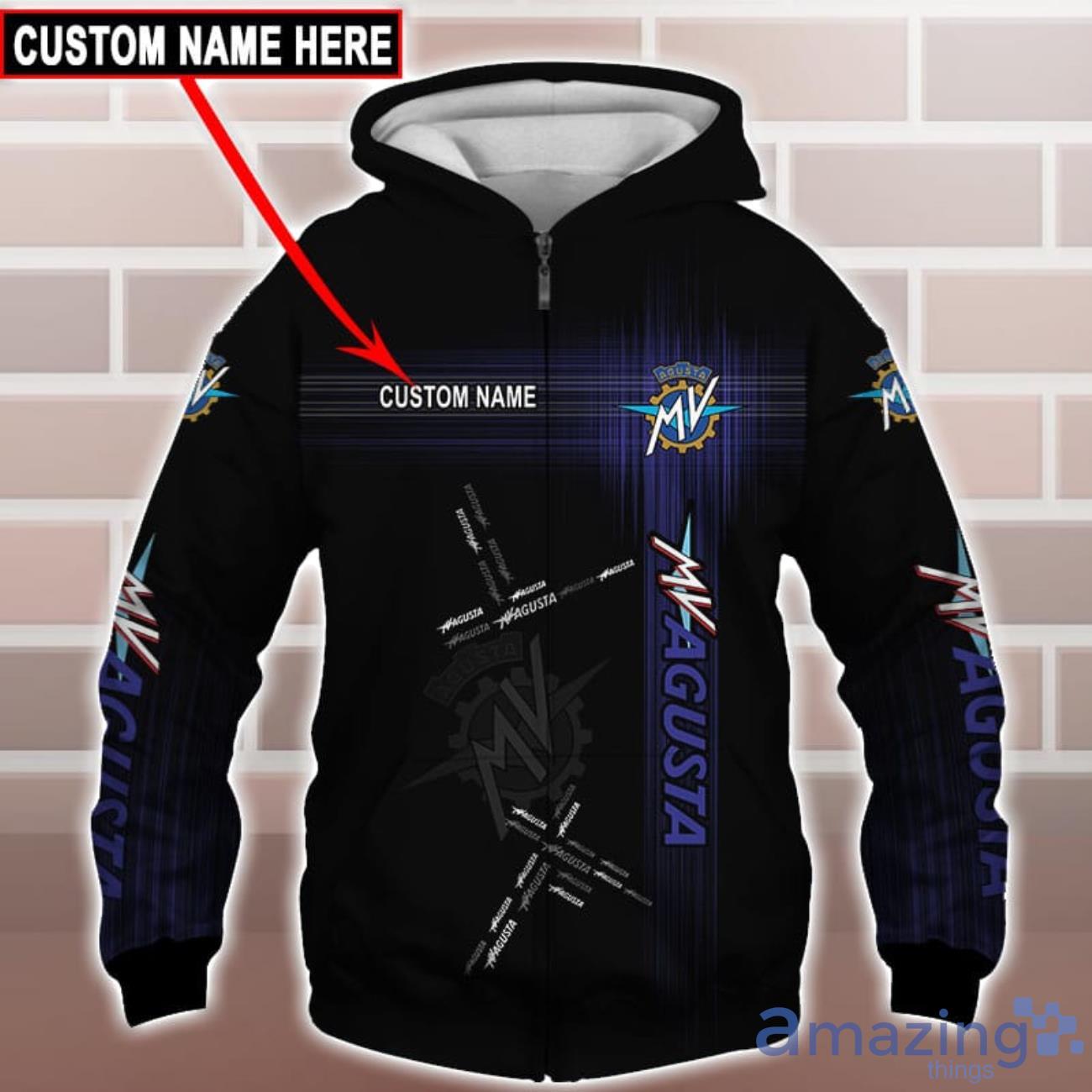 MV Agusta Logo Custom Name 3D T Shirt Sweatshirt Hoodie Bomber Jacket image MV Agusta Logo Custom Name 3D T-Shirt Sweatshirt Hoodie Bomber Jacket Product Photo 4