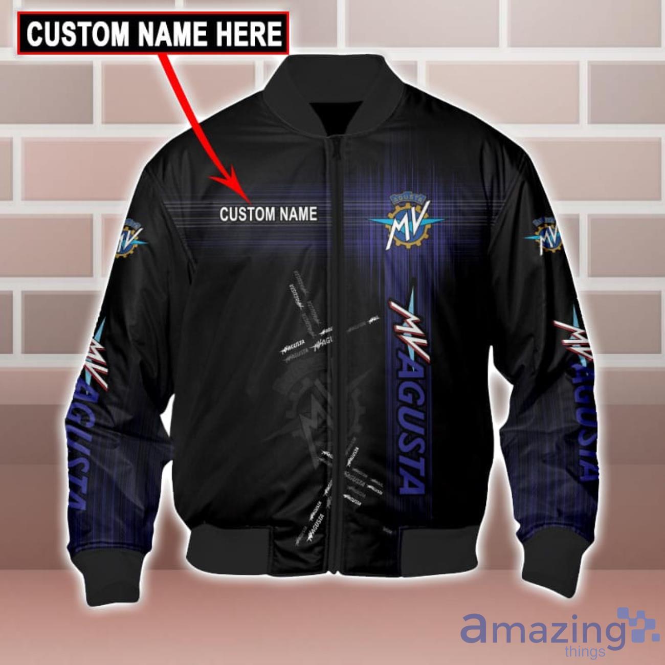 MV Agusta Logo Custom Name 3D T Shirt Sweatshirt Hoodie Bomber Jacket image MV Agusta Logo Custom Name 3D T-Shirt Sweatshirt Hoodie Bomber Jacket Product Photo 6