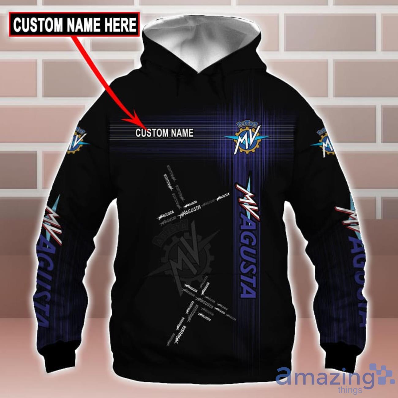 MV Agusta Logo Custom Name 3D T Shirt Sweatshirt Hoodie Bomber Jacket image MV Agusta Logo Custom Name 3D T-Shirt Sweatshirt Hoodie Bomber Jacket Product Photo 1