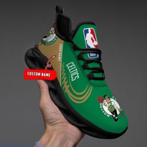 NBA Boston Celtics Personalized Name Gift Max Soul ShoesMen Women Shoes Gift Product Photo 2