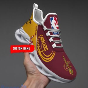 NBA Cleveland Cavaliers Personalized Name Gift Max Soul ShoesMen Women Shoes Gift image NBA Cleveland Cavaliers Personalized Name Gift Max Soul ShoesMen Women Shoes Gift Product Photo 3