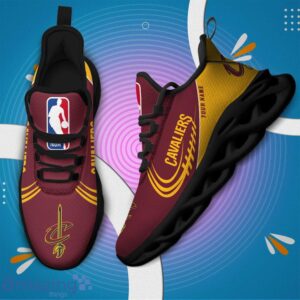 NBA Cleveland Cavaliers Personalized Name Gift Max Soul ShoesMen Women Shoes Gift image NBA Cleveland Cavaliers Personalized Name Gift Max Soul ShoesMen Women Shoes Gift Product Photo 4
