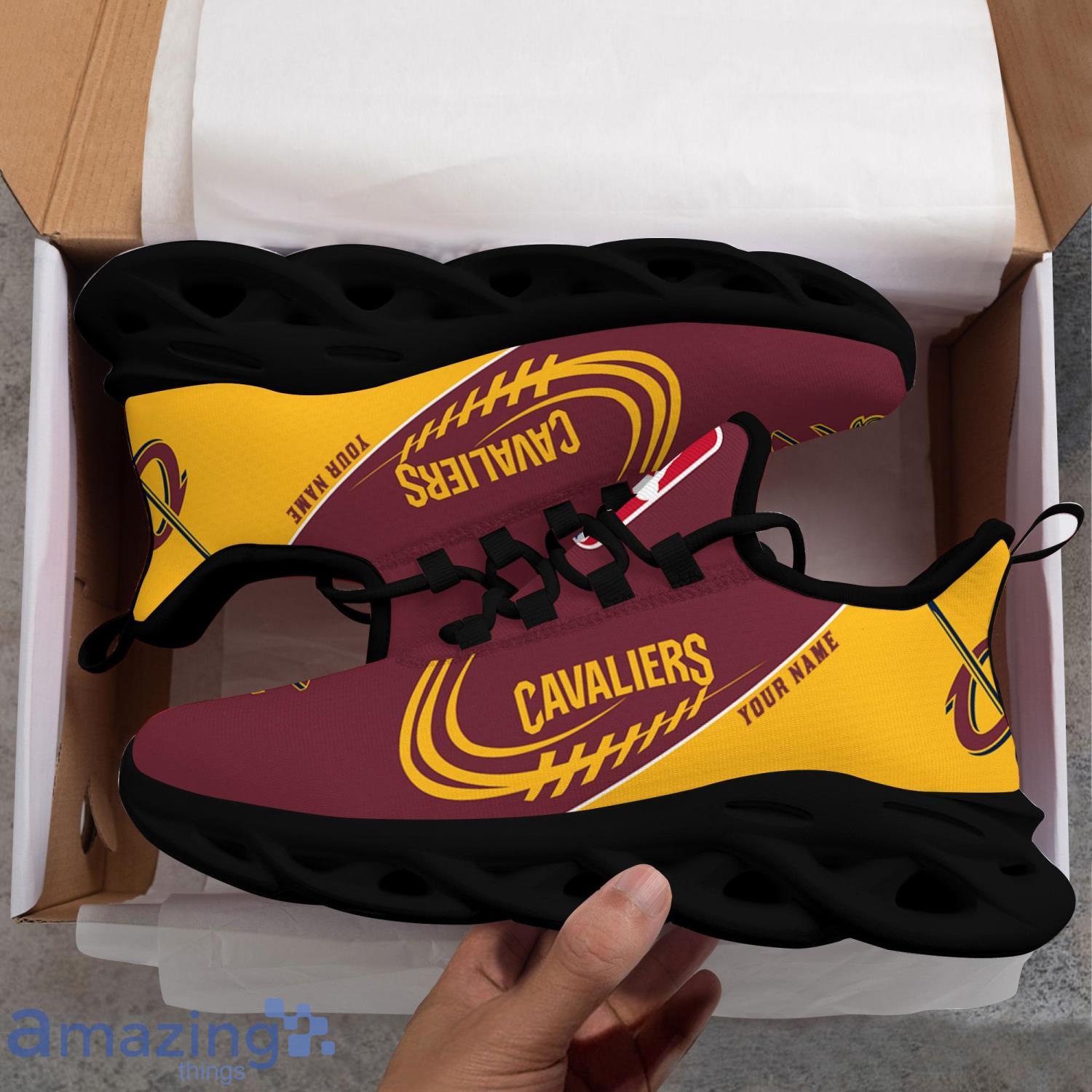 NBA Cleveland Cavaliers Personalized Name Gift Max Soul ShoesMen Women Shoes Gift image NBA Cleveland Cavaliers Personalized Name Gift Max Soul ShoesMen Women Shoes Gift Product Photo 6