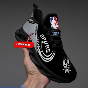 NBA San Antonio Spurs Personalized Name Gift Max Soul ShoesMen Women Shoes Gift image NBA San Antonio Spurs Personalized Name Gift Max Soul ShoesMen Women Shoes Gift Product Photo 2