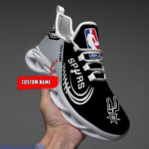 NBA San Antonio Spurs Personalized Name Gift Max Soul ShoesMen Women Shoes Gift image NBA San Antonio Spurs Personalized Name Gift Max Soul ShoesMen Women Shoes Gift Product Photo 3