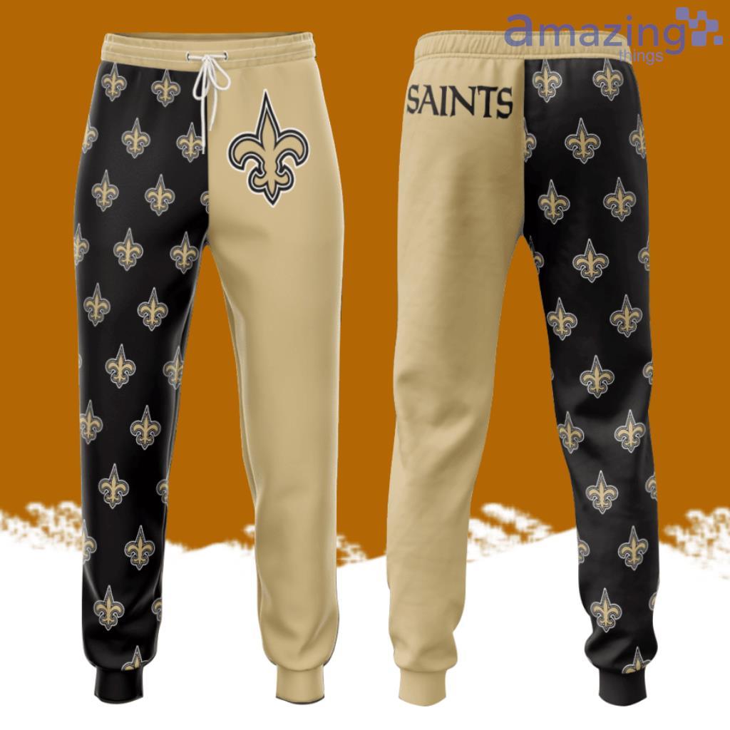 New Orleans Saints Football Team All Over Print 3D Unisex All Over Print 3D Long Pants image New Orleans Saints Football Team All Over Print 3D Unisex All Over Print 3D Long Pants Product Photo 1